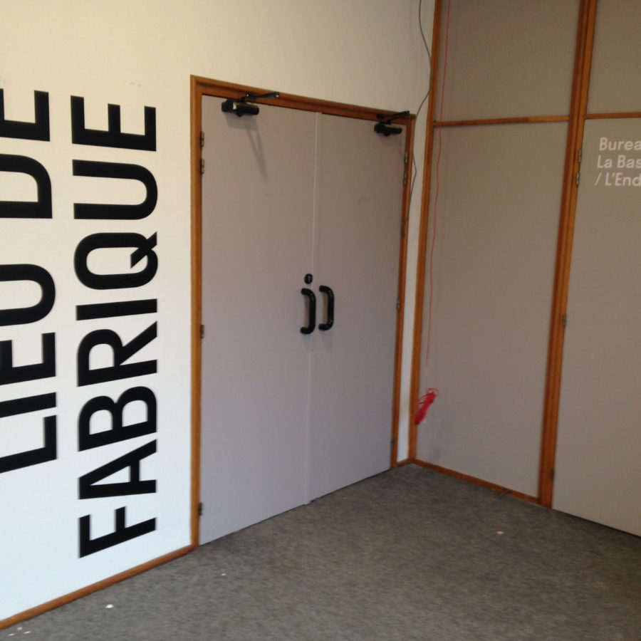 Lieu de fabrique Lieu de fabrique